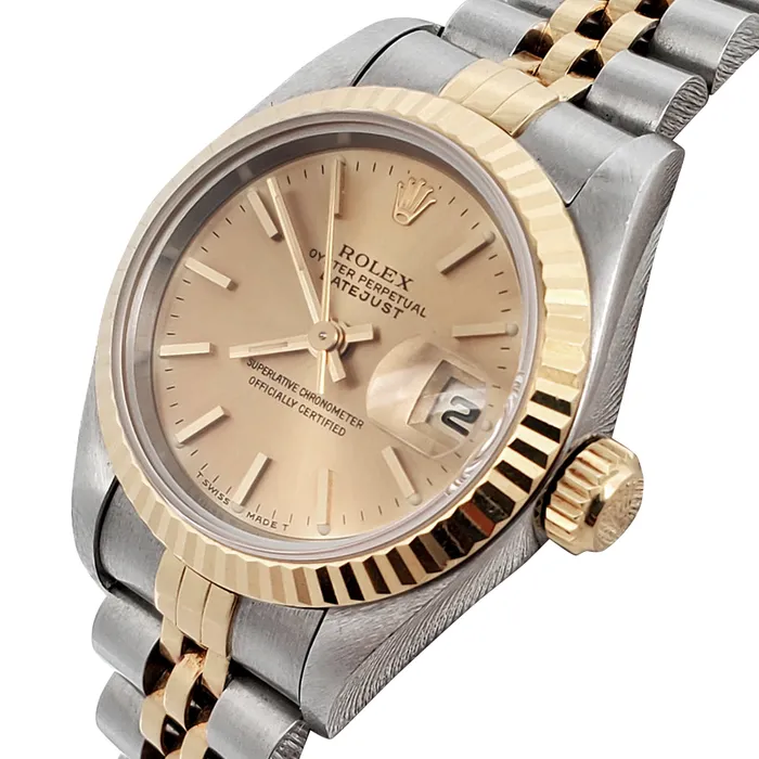 Rolex LadyDatejust 26 mm Champagne Stick Dial Two Tone Watch HarryChadEntcom Rings Rolex LadyDatejust 26 mm Champagne Stick Dial Two Tone Watch HarryChadEntcom Rings