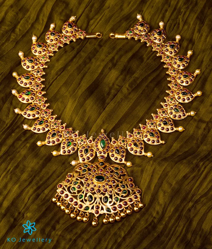 Silversmith Necklaces The Rasala Manga Malai Silver Necklace