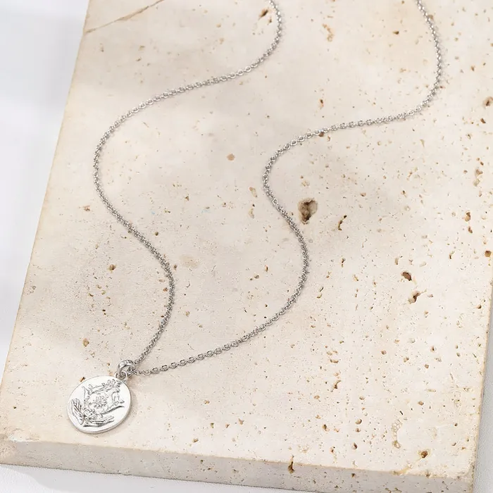 The Artist Pendant Necklace Sterling Silver Hey Happiness Necklaces The Artist Pendant Necklace Sterling Silver Hey Happiness Necklaces