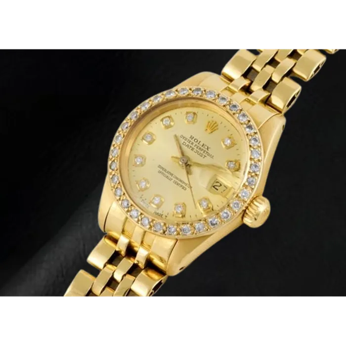 Watches HarryChadEntcom Rolex Datejust 26 mm Champagne Diamond Dial President Watch Yellow Gold Watches HarryChadEntcom Rolex Datejust 26 mm Champagne Diamond Dial President Watch Yellow Gold