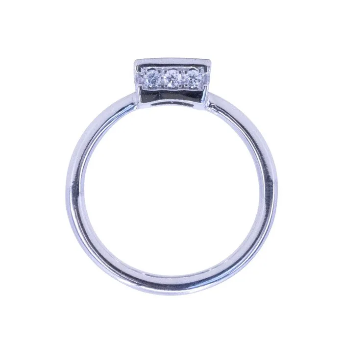 121ct Baguette Cut BlueGrey Spinel and Diamond Low Profile Bezel Hidden Halo Solitaire Ring in Platinum Discovery Gems Rings