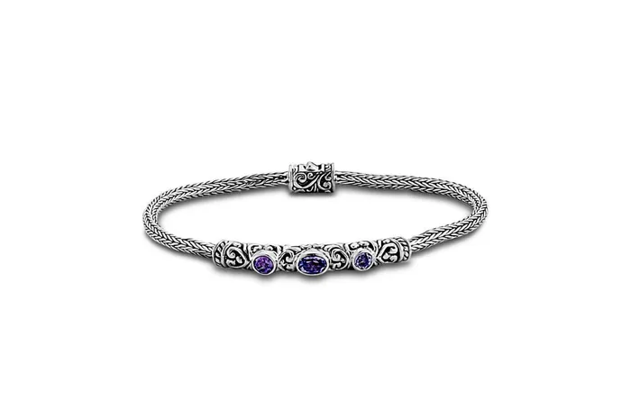 Agam Bracelet Amethyst Samuel B Bracelets