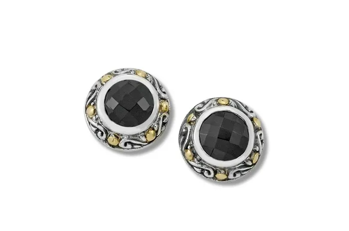 Ambang Earrings Onyx Samuel B Earrings