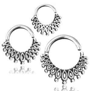 Anastasia Sterling Silver Continuous Ring Tulsa Body Jewelry Rings