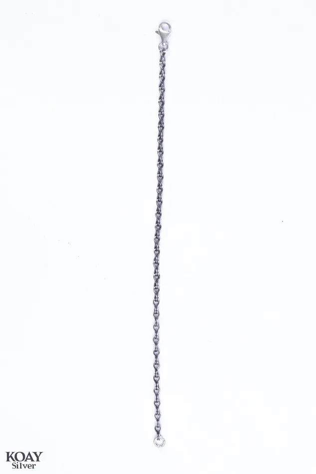 Bracelets KOAY Silver Store Arabic chain Bracelet
