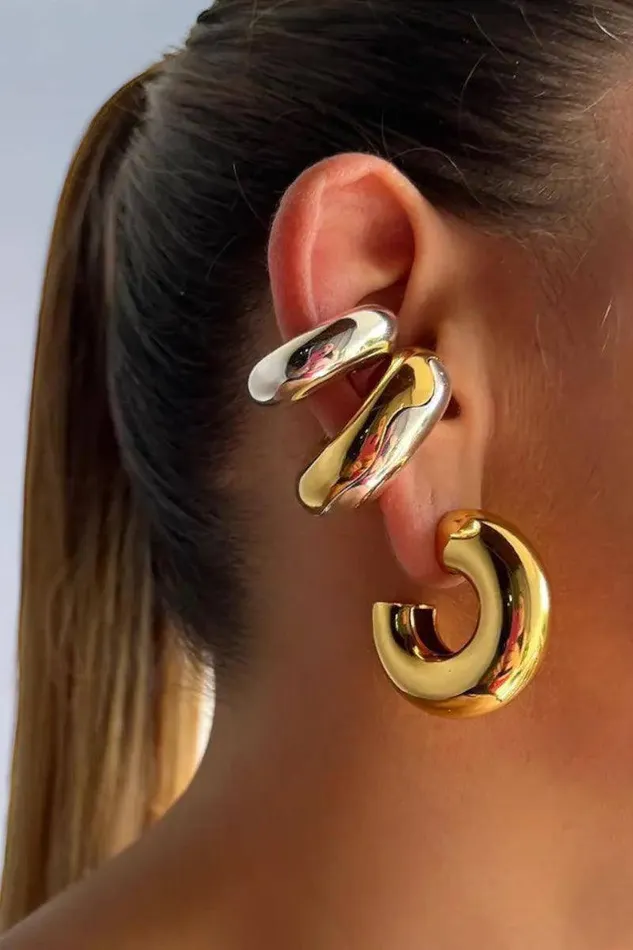 Chunky Ear Cuff Mabel Love Boutique Earrings