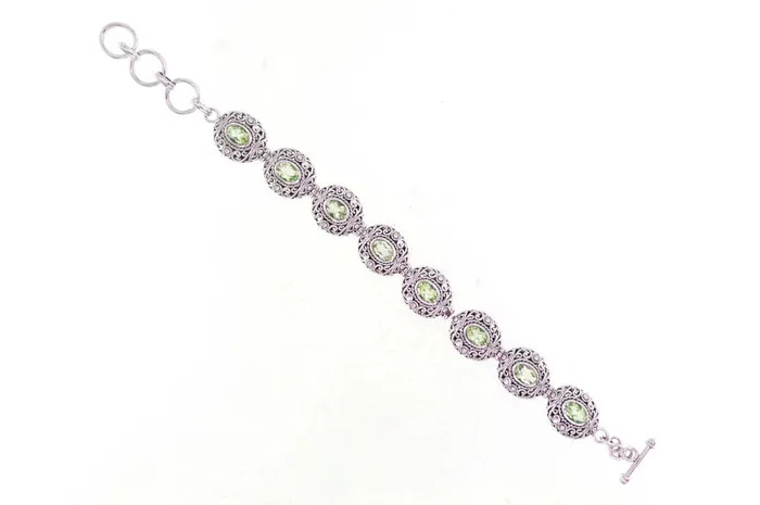 Clarice Bracelet Peridot Samuel B Bracelets