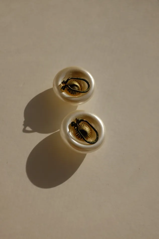 collectionno2 Earrings WHITE MOON VINTAGE EARRINGS collectionno2 Earrings WHITE MOON VINTAGE EARRINGS