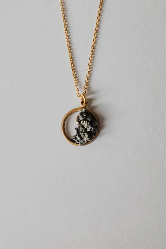collectionno2 Necklaces 0001YIN YANG PYRITE NECKLACE GOLD PLATED 925 collectionno2 Necklaces 0001YIN YANG PYRITE NECKLACE GOLD PLATED 925
