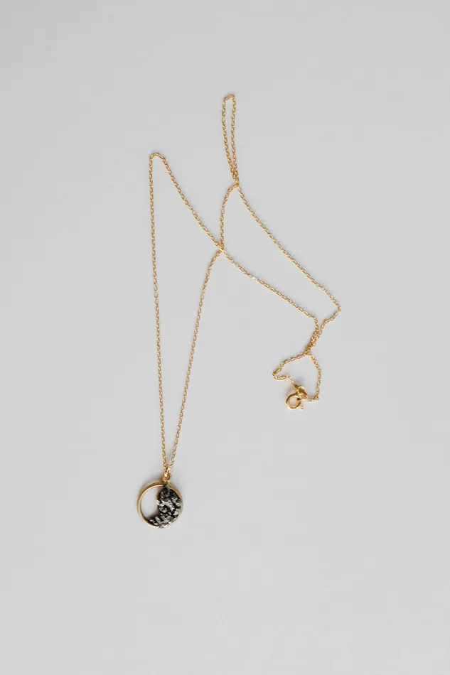 collectionno2 Necklaces 0001YIN YANG PYRITE NECKLACE GOLD PLATED 925 collectionno2 Necklaces 0001YIN YANG PYRITE NECKLACE GOLD PLATED 925