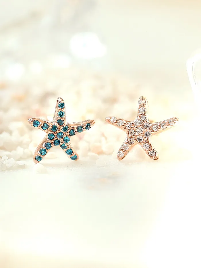 Earrings 14K Gold Starfish Cartilage Earring 18g16g MinimalBijoux
