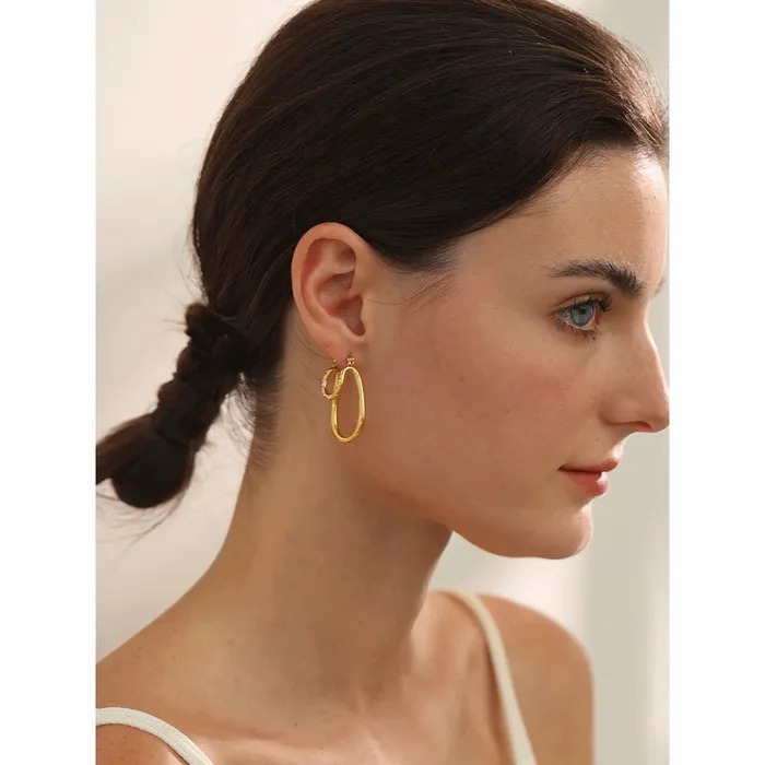 Earrings Mabel Love Co Glitz Hoop Earrings
