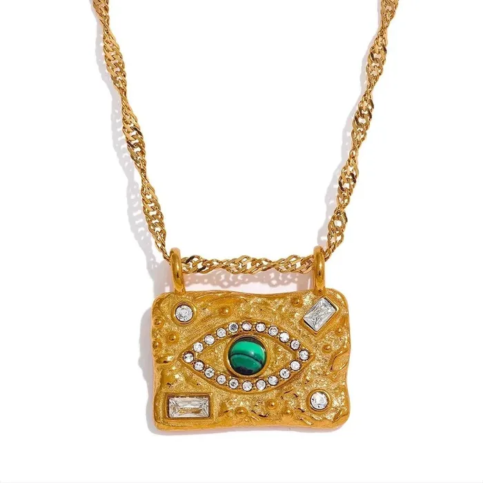 Evil Eye Pendant Necklace Mabel Love Co Necklaces
