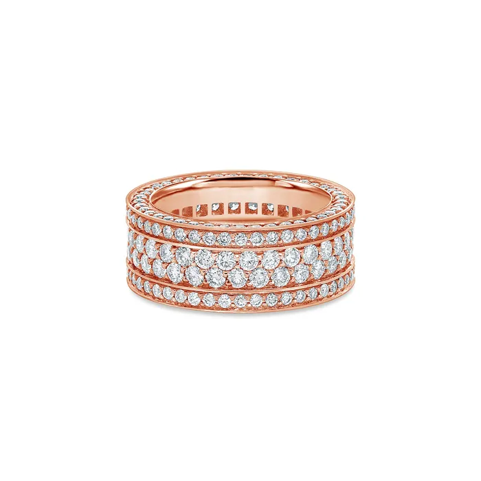 IF Co Rings Massimo Eternity Ring 2Row IF Co Rings Massimo Eternity Ring 2Row