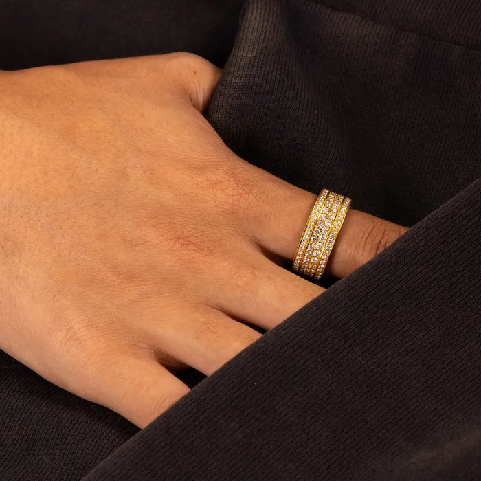 IF Co Rings Massimo Eternity Ring 2Row IF Co Rings Massimo Eternity Ring 2Row