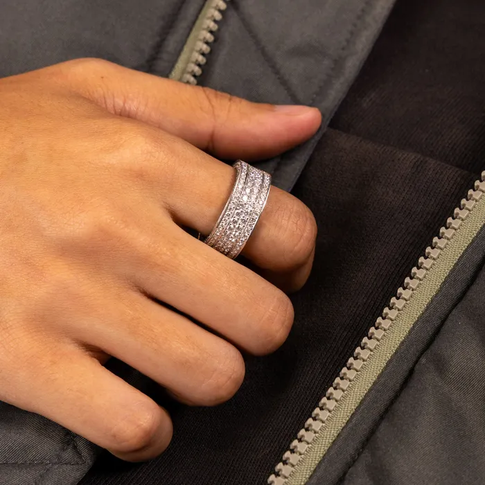 IF Co Rings Massimo Eternity Ring 2Row IF Co Rings Massimo Eternity Ring 2Row