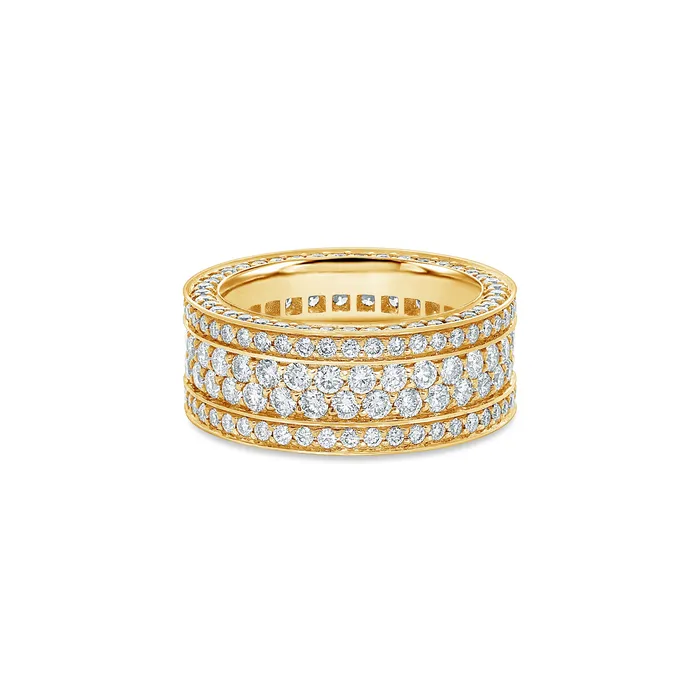IF Co Rings Massimo Eternity Ring 2Row IF Co Rings Massimo Eternity Ring 2Row