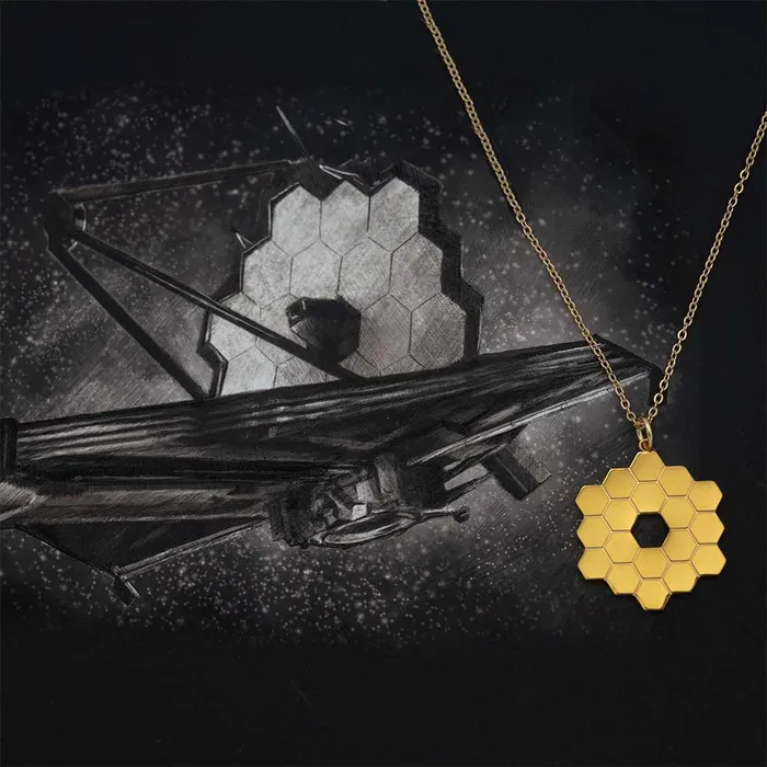 James Webb Telescope Necklace Boutique Academia Necklaces
