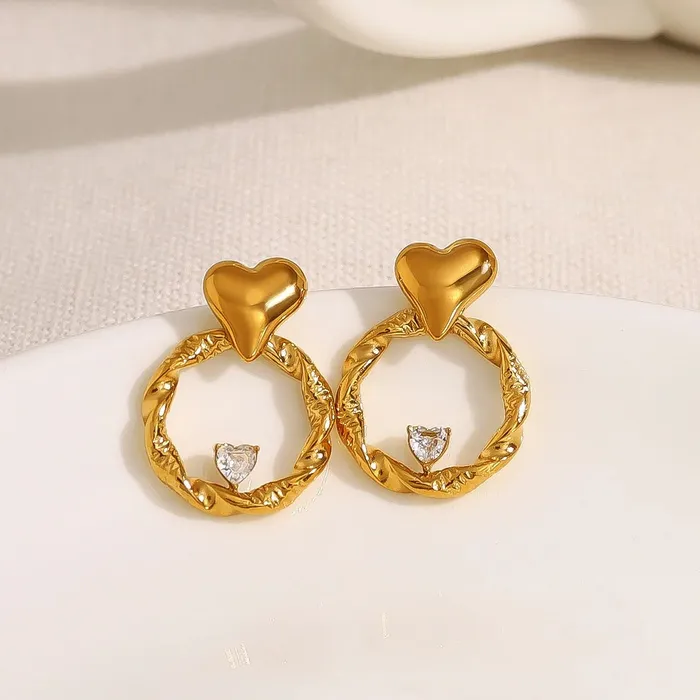 Mabel Love Co Earrings Aesthetic Heart Earrings