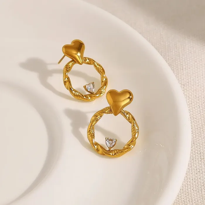 Mabel Love Co Earrings Aesthetic Heart Earrings