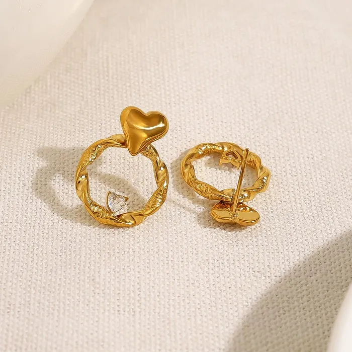Mabel Love Co Earrings Aesthetic Heart Earrings