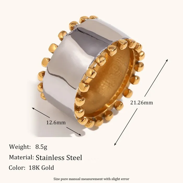 Mabel Love Co Rings Wide Band Ring