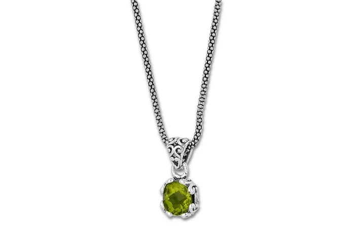 Necklaces Glow Necklace Peridot Samuel B