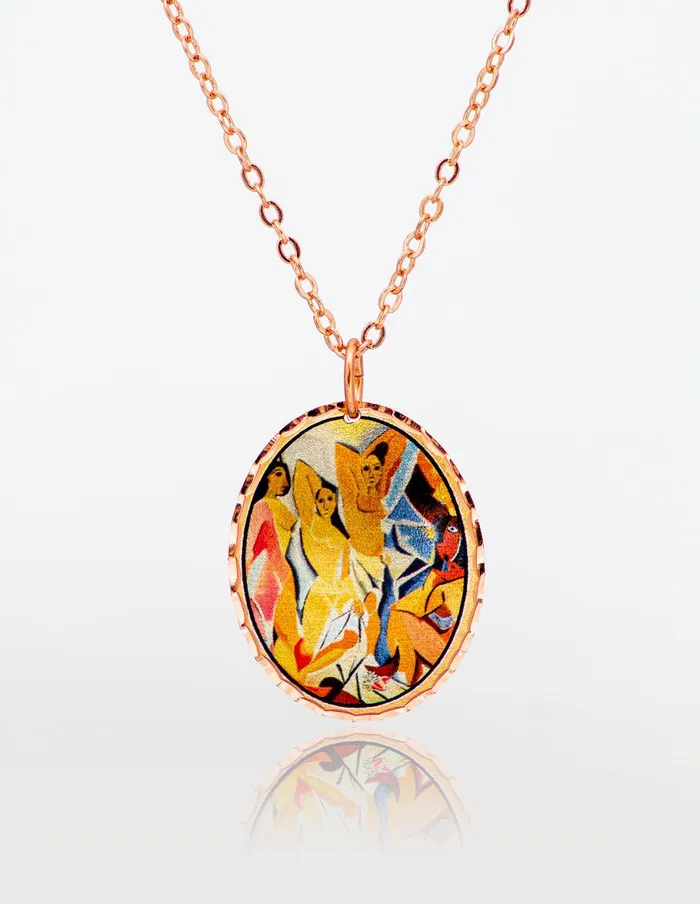 Necklaces Pablo Picasso The Ladies of Avignon Necklace artuckycom