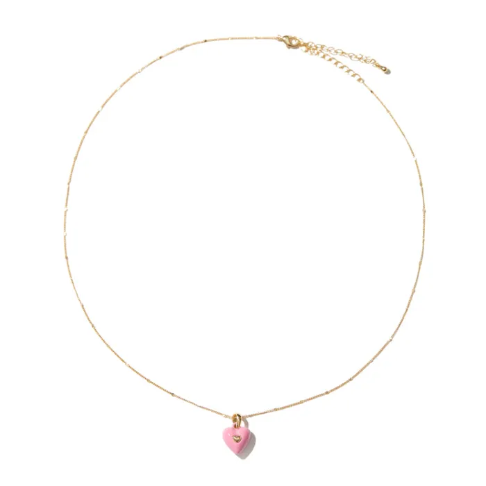Necklaces shopsnackbreak Babe Necklace in Cherry Blossom