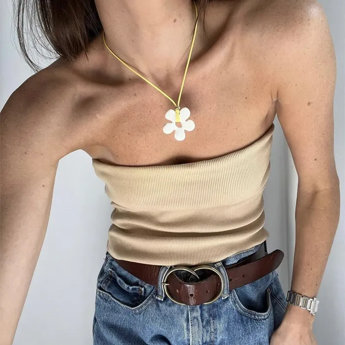 Orchid Necklace shopsnackbreak Necklaces Orchid Necklace shopsnackbreak Necklaces