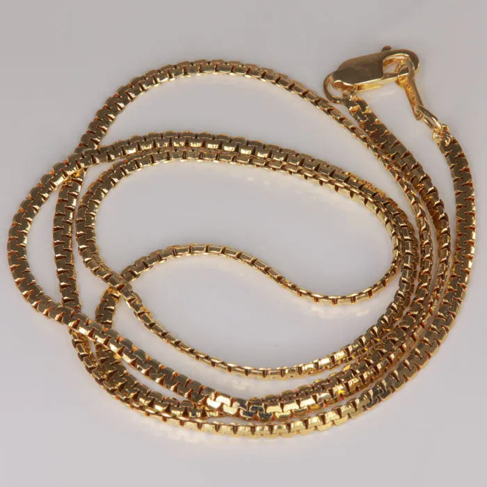 PreStyled Sets 14K Yellow Gold Boston Link Chain 24 Moriartys Gem Art
