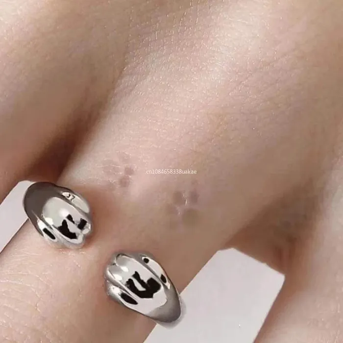 Rings Silver Cute Cat Paw Ring CatCurio Pet Store