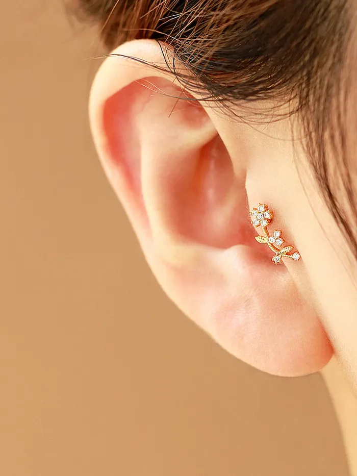 Rose Cartilage Earring MinimalBijoux Earrings