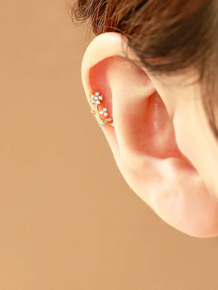 Rose Cartilage Earring MinimalBijoux Earrings