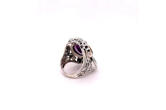 Samuel B Rings Madeira Ring Multi Gemstones