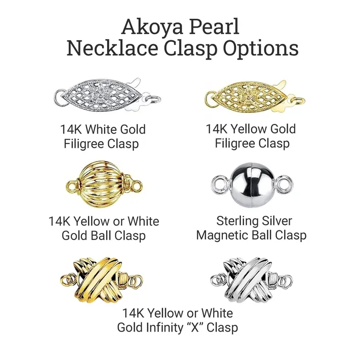 SPT Necklaces White Japanese Akoya Opera Length Pearl Necklace 6570mm