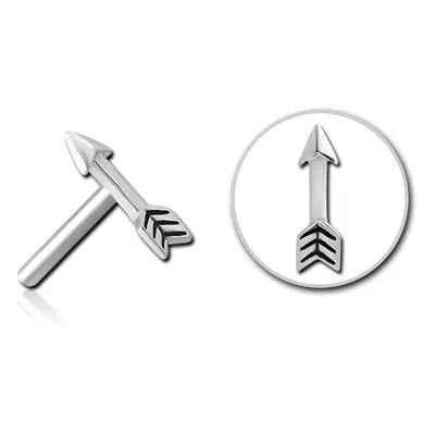 Tulsa Body Jewelry Arrow Stainless Threadless End Bracelets