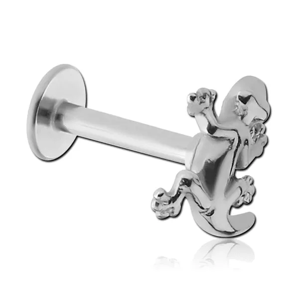 Tulsa Body Jewelry Bracelets 16g Lizard Stainless Labret