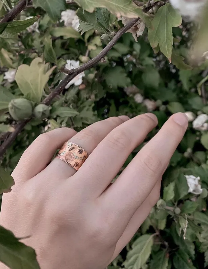 Van Gogh Sunflowers Ring artuckycom Rings