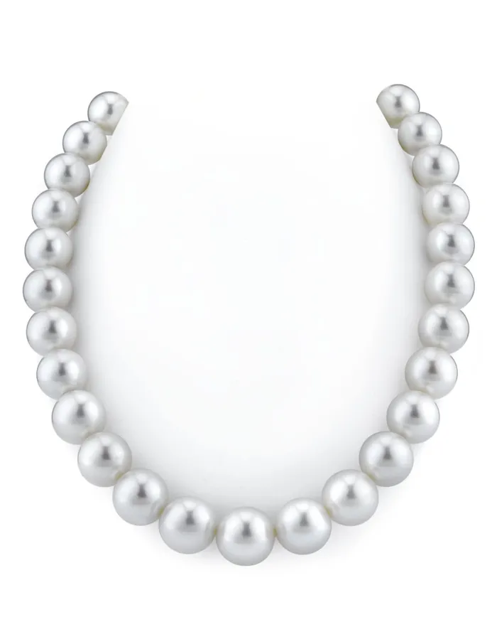 White South Sea Pearl Necklace 130150mm AAAA Quality SPT Necklaces